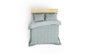 L'essentiel linge de maison Pure - Water Green Juego de Funda de Edredón Doble